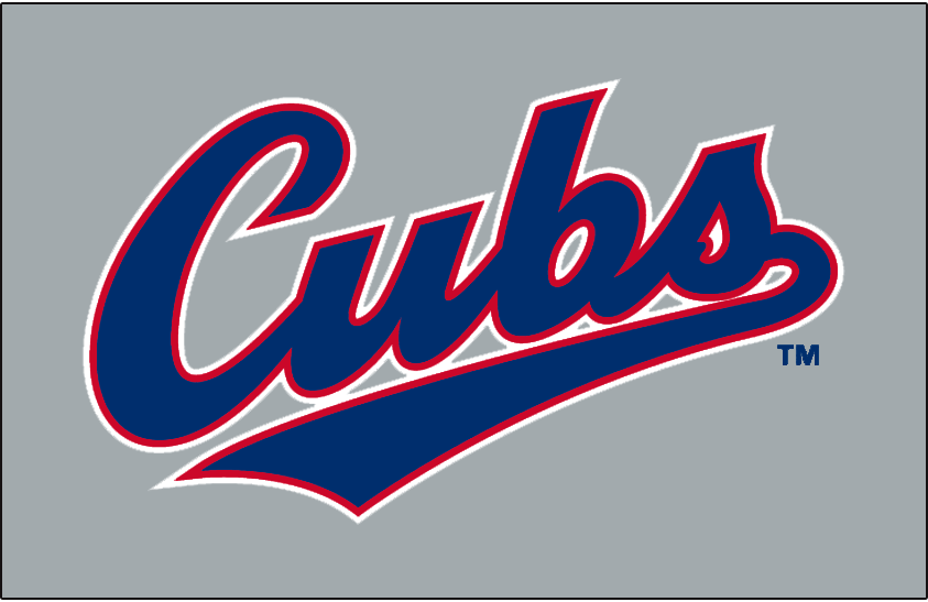 Chicago Cubs 1994-1996 Jersey Logo fabric transfer